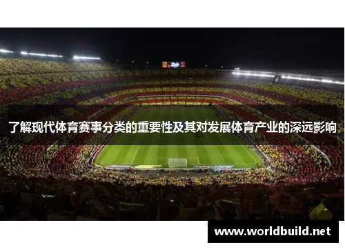 了解现代体育赛事分类的重要性及其对发展体育产业的深远影响